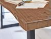 Esstisch Baumkante massiv Akazie natur 300 x 100 schwarz MILO 68294593 Bild 4