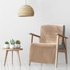 Wohndecke Sofadecke Decke Tagesdecke Design Natur Farben Amber beige 70x160 cm Bild 3