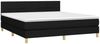vidaXL Boxspringbett mit Matratze Schwarz 180x200 cm Stoff 3140635 Bild 3