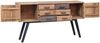 vidaXL Beistellschrank 110x30x75 cm Massivholz Teak 285314 Bild 3