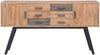 vidaXL Beistellschrank 110x30x75 cm Massivholz Teak 285314 Bild 2