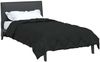 vidaXL Sommerdecke Schwarz 200 x 155 cm Mikrofaser 42025466 Bild 3