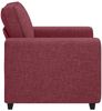 vidaXL Sessel Weinrot 100x77x82 cm Stoff 4105149 Bild 5