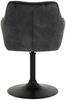 Sesselstuhl Birte - Samtvelour Vintage Anthrazit Bild 4