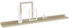 vidaXL Wandregale 4 Stk. Sonoma-Eiche 80x9x3 cm 326686 Bild 3