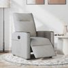 vidaXL Relaxsessel Elektrisch Wolkengrau Stoff 3324037 Bild 2