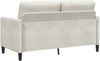 vidaXL Sofa mit Stauraum Creme 152 x 78 x 87 cm Polyester 42036941 Bild 5