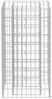 vidaXL Gabionen-Hochbeet Stahl 50×50×100 cm 142557 Bild 4