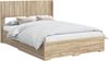 vidaXL Bettgestell mit Stauraum und Kopfteil Sonoma-Eiche 3414477 Bild 2