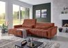 Wohnlandschaft >Wolve< elektr. Sitsverstellung, 2 Kissen, Cord rost - 277x108x179cm (BxHxT) Bild 3