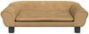 vidaXL Hundebett Braun 70x48x22 cm Samt Bild 3