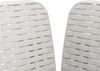 vidaXL 1-Sitzer Sessel mit Kissen Rattan-Look PP Weiß 8011862 Bild 5