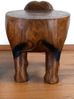 livasia Dekofigur Holzelefant mit Ablage, Hocker, Podest, Beistelltisch (20cm/30cm Höhe) Bild 2