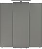 Spiegelschrank 13-I / Offenbach, Glas, Holzwerkstoff, Metall, Holzfarben, Verspiegelt, 68 x 73 x 20 cm Bild 2