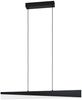Eglo 99562 LED Hängeleuchte ISIDRO schwarz satiniert L:79,5 B:6 H:110cm dimmbar 3000K Bild 3