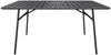 Vente-unique - MIRMANDE Garden dining set Metall Grau - B 100 cm x H 75 cm x L 200 cm Bild 3