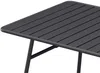 Vente-unique - MIRMANDE Garden dining set Metall Grau - B 100 cm x H 75 cm x L 200 cm Bild 4