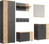 Garderobe Set Esteban in grau und Eiche Evoke 250 cm Bild 2