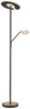 Fischer & Honsel 40466 LED Stehleuchte Dent sandschwarz mit Leseleuchte CCT Bild 2