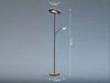 Fischer & Honsel 40466 LED Stehleuchte Dent sandschwarz mit Leseleuchte CCT Bild 4