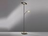 Fischer & Honsel 40466 LED Stehleuchte Dent sandschwarz mit Leseleuchte CCT Bild 3