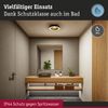 Paulmann 71178 LED Deckenleuchte Volea 32cm 3000K dimmbar Schwarz Gold IP44 Bild 3