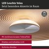 Paulmann 71178 LED Deckenleuchte Volea 32cm 3000K dimmbar Schwarz Gold IP44 Bild 4
