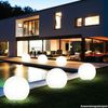 3er Set LED Außen Solarleuchten, Kugel weiß, 15 und 20 cm Bild 4