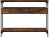 vidaXL Konsolentisch mit Ablage Räuchereiche 100x29x75cm Holzwerkstoff 837719 Bild 4