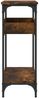 vidaXL Konsolentisch mit Ablage Räuchereiche 100x29x75cm Holzwerkstoff 837719 Bild 5