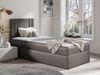Boxspringbett 'Harlon Mini' links, grau, 90x200 cm Bild 2