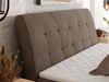 Boxspringbett DAGOS 180 x 200 cm mit Kopfteil, Lattenrost und Stauraum – Doppelbett mit Matratze & Topper T25 , stabile Konstruktion, Bettkasten, modernes Design - Braun Velvet - H4 Bild 3