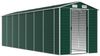 vidaXL Gerätehaus Grün 191x640x198 cm Verzinkter Stahl 3188237 Bild 3