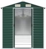 vidaXL Gerätehaus Grün 191x640x198 cm Verzinkter Stahl 3188237 Bild 5