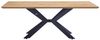 HOME DELUXE Essgruppe Eckig AVENCIA inkl. Sternfuß - 200 x 120 cm Light Oak 6 Stühle Bild 5