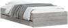 vidaXL Bettgestell mit Schubladen Grau Sonoma 90x200 cm Holzwerkstoff 3207299 Bild 3