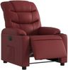 vidaXL Relaxsessel Elektrisch Weinrot Kunstleder 3206589 Bild 3
