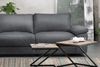KAWOLA Sofa LOLA Ecksofa XL Leder grau mit motorischer Relaxfunktion Recamiere links 84 x 178 x 304 cm Bild 2