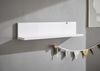 Wandboard >Spice< in Weiß / Weiß Hochglanz - 90x19x17 (BxHxT) Bild 5