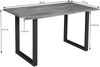 Esstisch Baumkante massiv Akazie natur 140 x 75 cm U-Gestell Silber INSA 70753868 Bild 2
