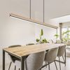 LED Pendelleuchte, Memoryfunktion, Holzoptik, H 120cm Bild 5