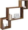 vidaXL Wandregal Wandhalterung Altholz 91,5 x 15 x 76 cm Holzwerkstoff 8012122 Bild 2
