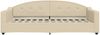 vidaXL Tagesbett mit Matratze Creme 100x200 cm Stoff 3197521 Bild 4