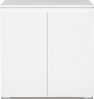 Kommode >Ravenna< in Weiß Matt - 80x80x40cm (BxHxT) Bild 3