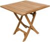 Teak Klapptisch Rovigi 75 x 80 x 80 cm Bild 5