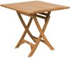 Teak Klapptisch Rovigi 75 x 80 x 80 cm Bild 3