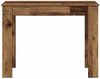 vidaXL Schreibtisch Altholz-Optik 100x45x75 cm Holzwerkstoff 860434 Bild 4