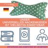 Original Dr. Berger Leseknochen XXL 60 x 22 cm Grün Bild 5
