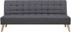 Schlafsofa Pukkila 180x86x81 cm Textil Dunkelgrau [en. casa] Bild 4