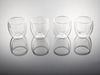 Hanseküche Espressoglas Doppelwandige Espressotassen 4er Set (4x80 ml), 1-tlg, Borosilikatglas, Hartes Borosilikatglas, Wärmehaltend Bild 2